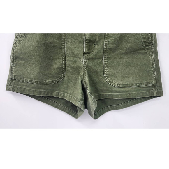 Madewell The‎ Perfect Vintage Fatigue Short Green Olive Size 31 - Picture 5 of 8